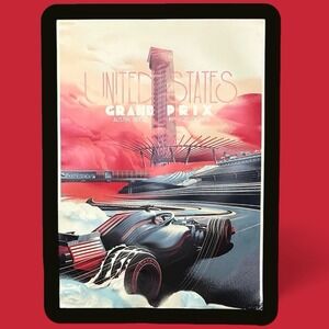US Grand Prix Poster Circuit of the Americas F1 Austin TX 6th Anniversary 2018 a